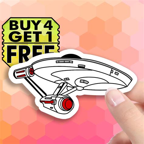 star trek enterprise stickers